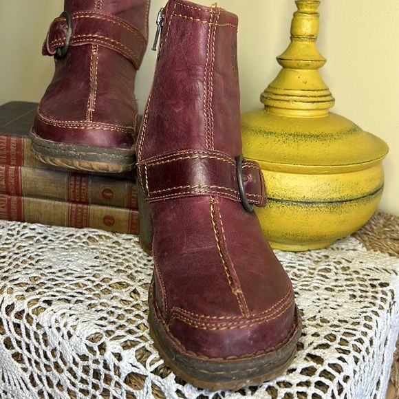 Josef Seibel Leather boots, size 38‎ - Picture 7 of 14